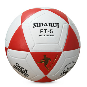 Official size  PU synthetic leather Foot Ball Size 5 Football soccer Ball size 4 PVC  tpu match football