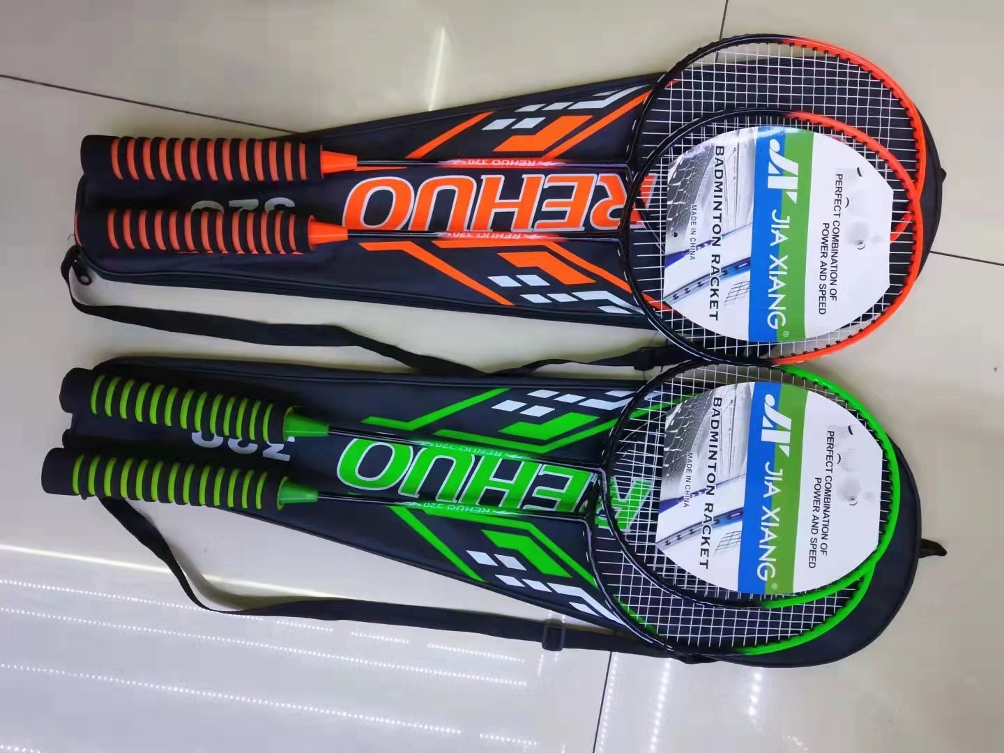 wholesale New style different colors customized logo high quality full carbon graphite badminton racket racquet