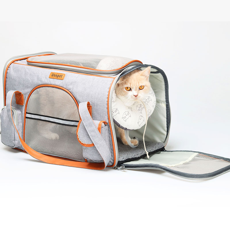 Pet Carrier Cat Dog Puppy Bag Travel Hiking Camping Handbag Space Capsule Bubble Breathable Comfortable Folding Carry Bag