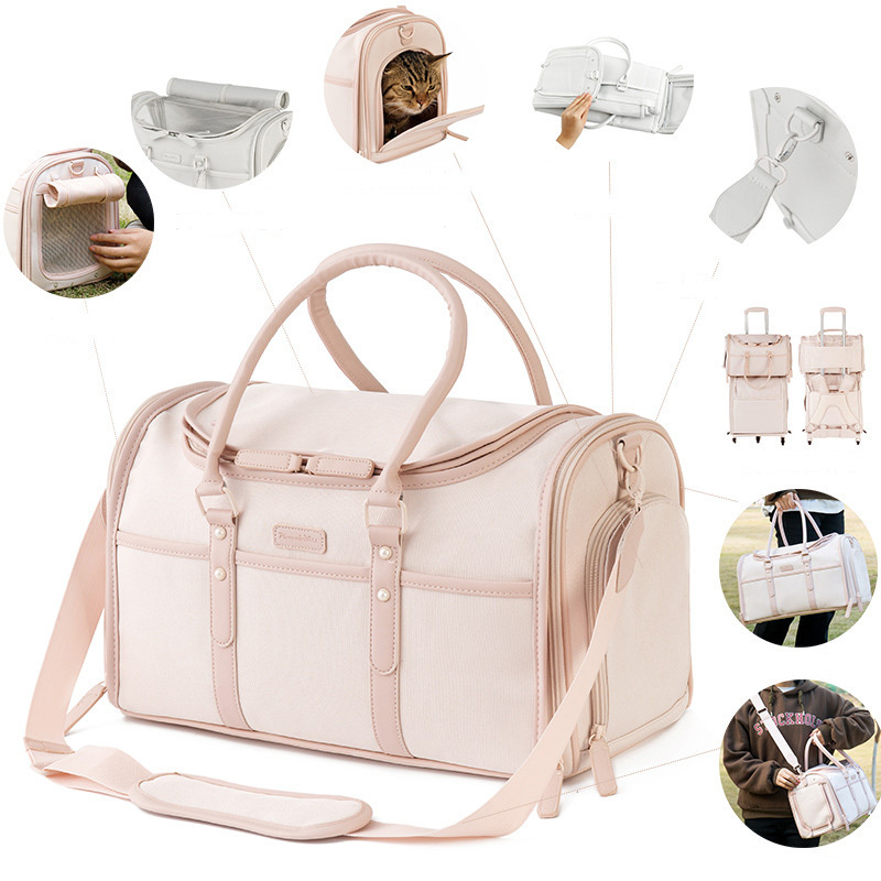 2023 Pets Carrier Designed For Cats Small Dogs Puppies Pet Travel Carrying Handbag