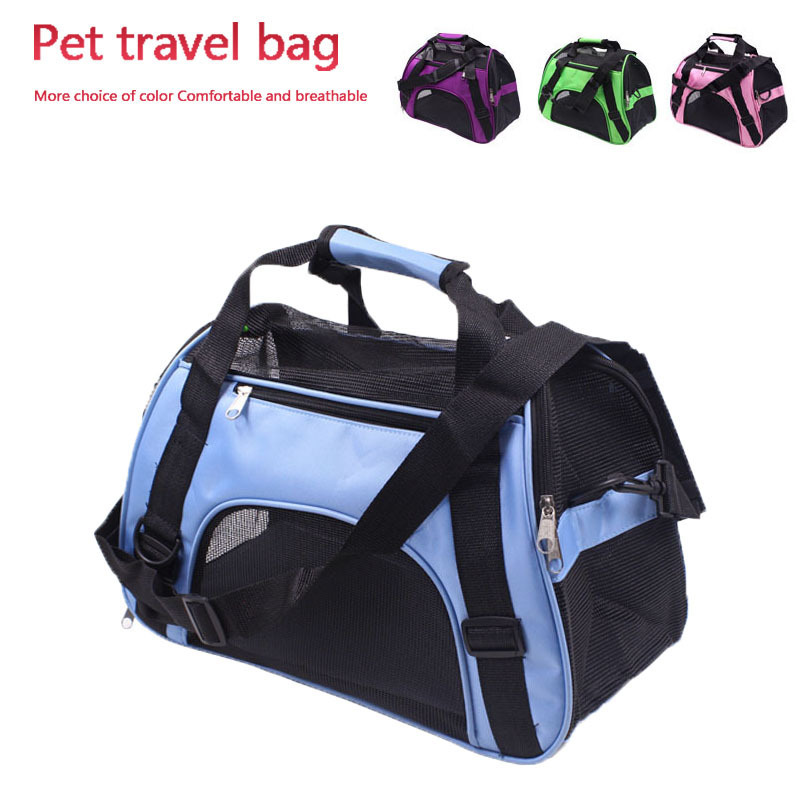 Factoray Wholesale Pet Carrier Travel Bag Soft-sided Carriers for Pet Cat Puppy Carrier Transport Pet Travel Bags