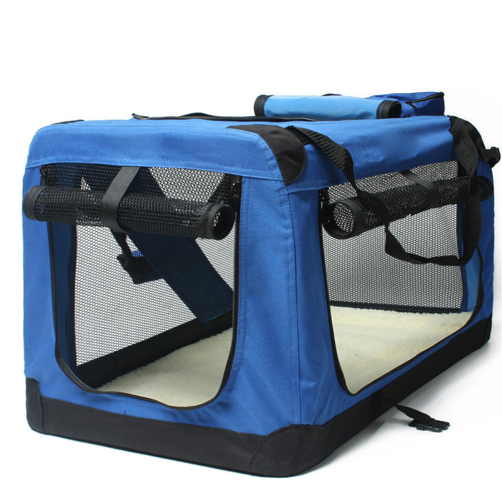 2024 New Folding Portable Pet Dog Carrier Pet Backpack Kennel Outdoor Travel Dog Carrier Backpack