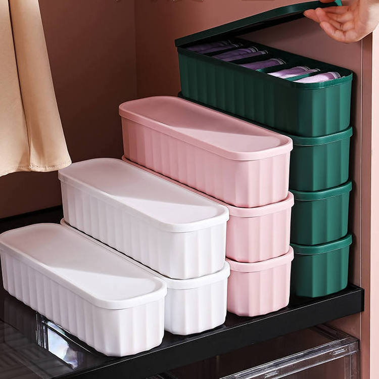 Wholesale Save Space Home Drawer Storage Organize Closet Bra And Socks Storage Box With Lid