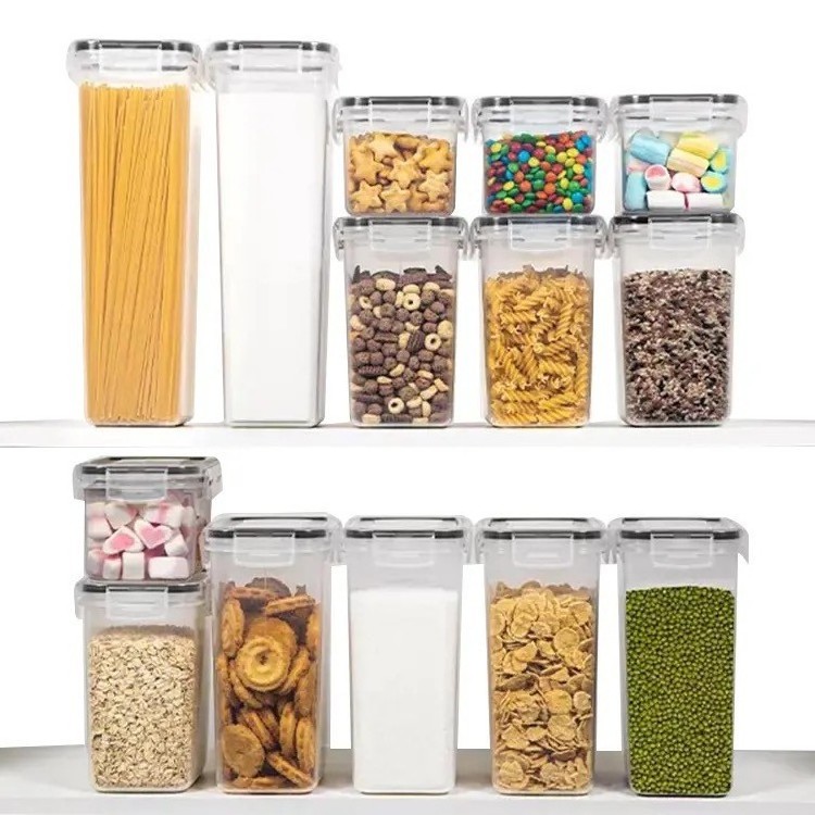 New 24 Pack Bpa Free Plastic Airtight Stackable Kitchen Pantry Storage Bins & Boxes Food Storage Containers Set With Lids