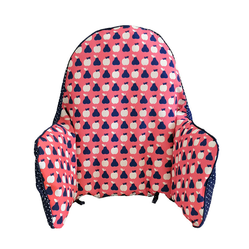 Custom Printed Waterproof Baby Antilop High Chair Accessories Inflatable Supporting Highchair Cushion Pillow Cover with Liner