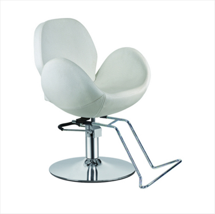 fashion   salon chair white  good  quality  hair salon chair furniture  gold salon styling chair