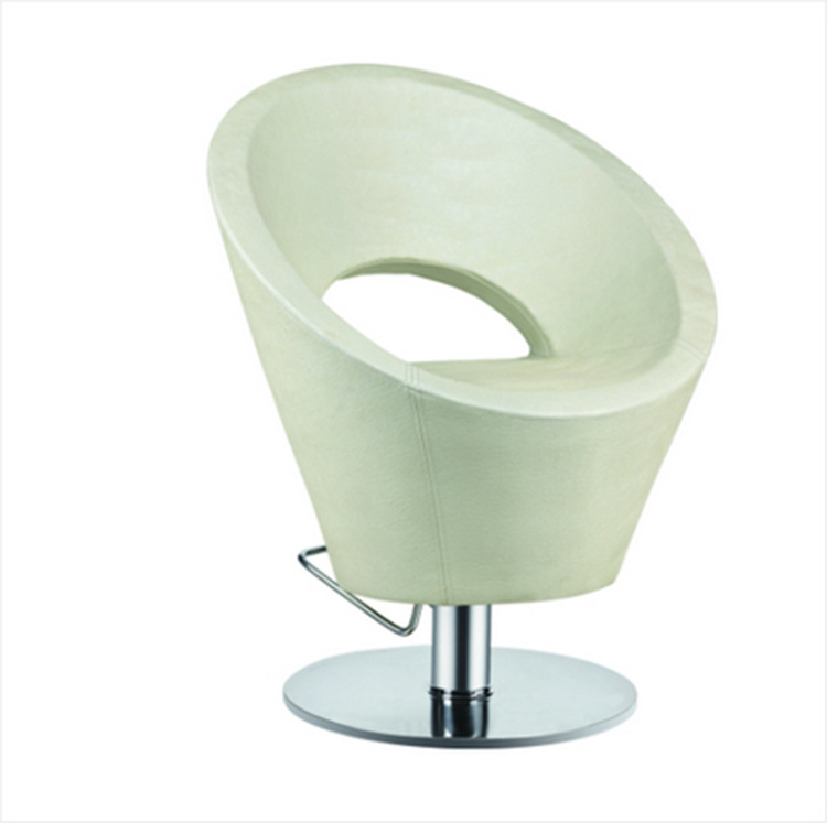 fashion   salon chair white  good  quality  hair salon chair furniture  gold salon styling chair