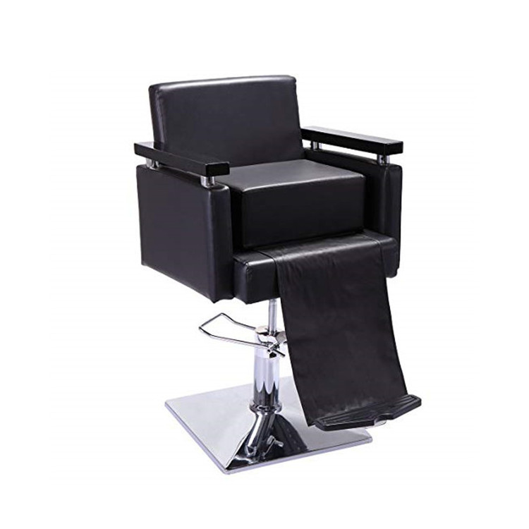 Barber salon Spa equipment black barber chair seat booster cushions for child