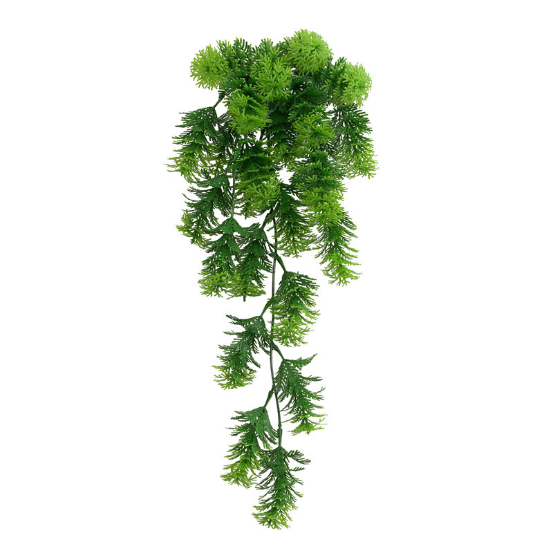 AR-349 Artificial 25 Leaf Plant Plastic Vine Wall Hanging Eucalyptus Persian Vine For Wall Ceiling