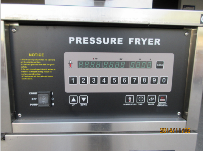 Electric Chicken Pressure Fryer Broasted Machine cnix PFE-600