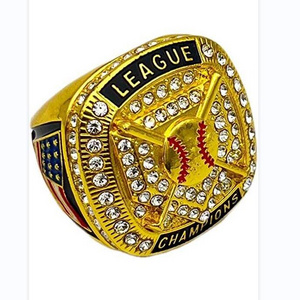 High Quality Softball Championship Rings Custom Baseball Championship Rings With Your Logo