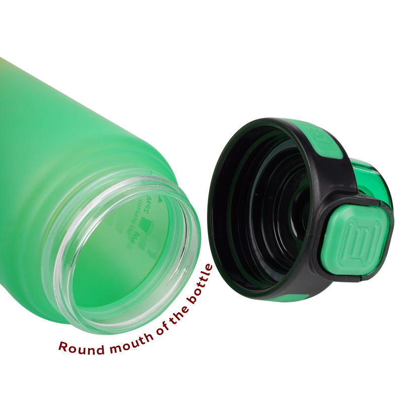 Sports Water Bottle 1000ml 750ml 550ml Portable Reusable Summer Cups plastic water bottle