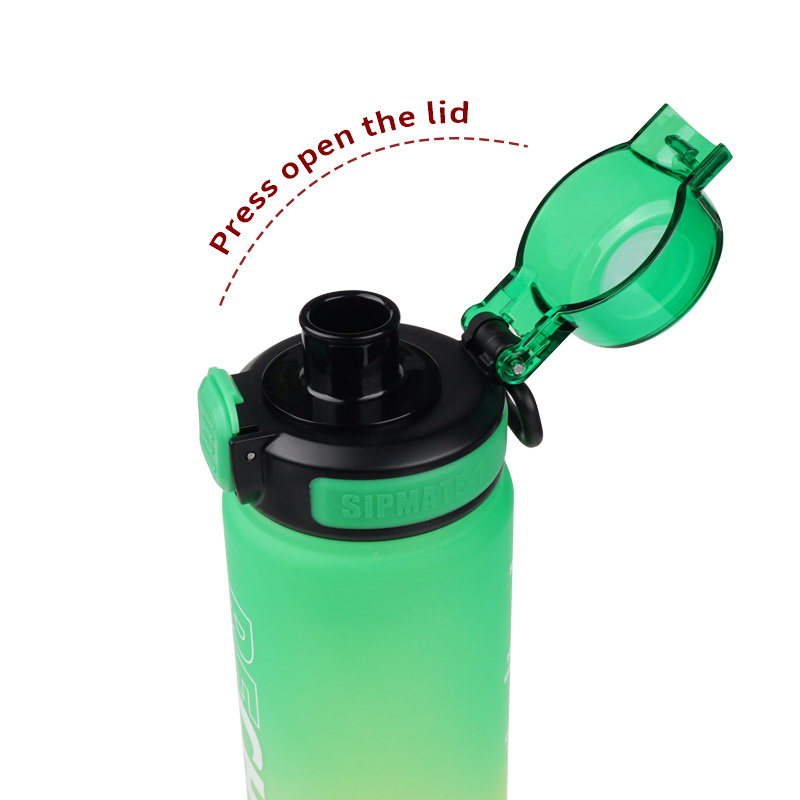 Sports Water Bottle 1000ml 750ml 550ml Portable Reusable Summer Cups plastic water bottle