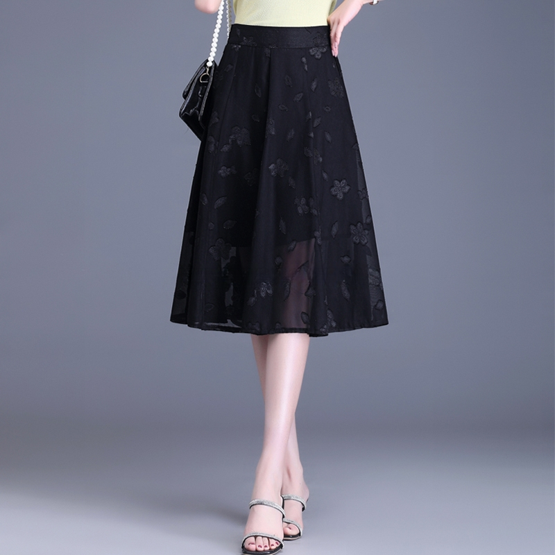 Asymmetric hem pleated skirt solid color professional formal skirt women's office travel skirt