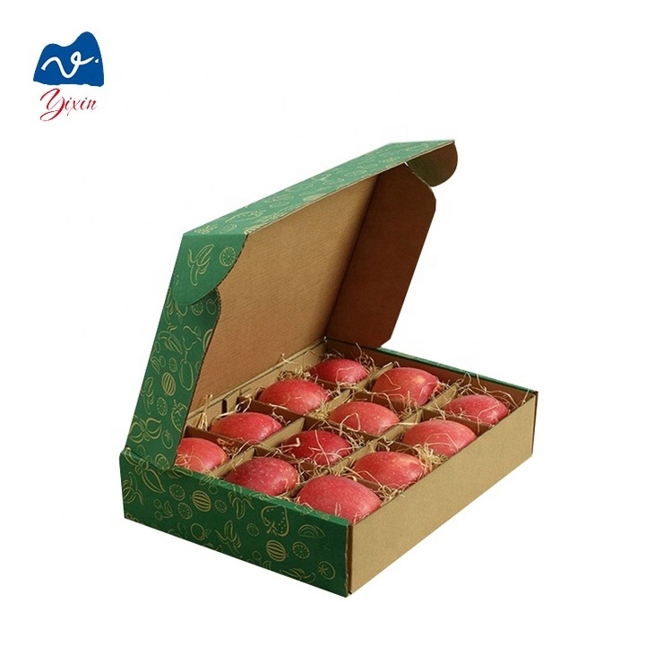 Fruit corrugated box for mango packing carton size