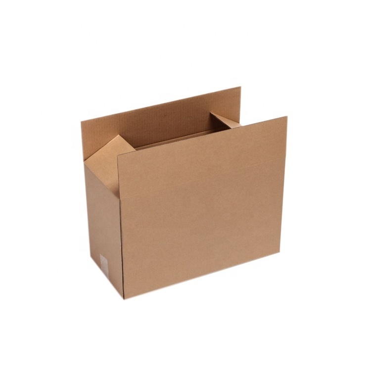 Recyclable box Paper outer corrugated carton box for shipping Strength factory