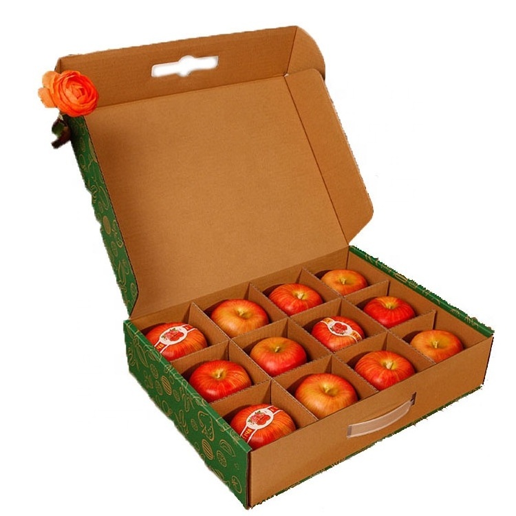 Fruit corrugated box for mango packing carton size