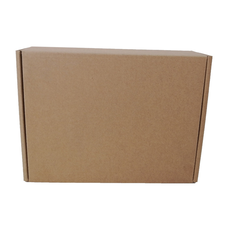 Custom brown rectangular folding board paper packaging brown kraft paper cardboard playing card box for card game