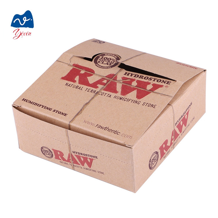 Most Popular Eco-Friendly Custom Kraft Paper Corrugated Box Packaging Factory Outlet Lined Display for Candle Match Use