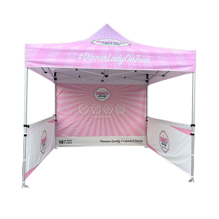 China Manufacturer 3x3 3x6 Custom Logo Canopy Trade Show Tent Gazebo Pop Up Aluminum Frame 10x20 10x10 Custom Print Canopy Tent