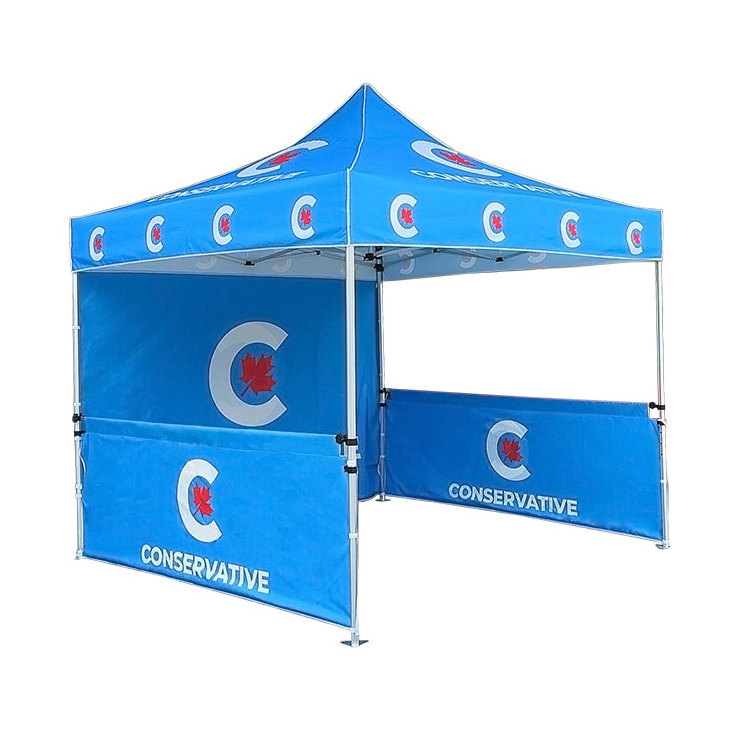 China Manufacturer 3x3 3x6 Custom Logo Canopy Trade Show Tent Gazebo Pop Up Aluminum Frame 10x20 10x10 Custom Print Canopy Tent