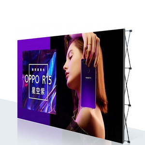 Factory Direct Sell Exhibition Wall Banner Expo Advertising ECO Polyester Pop Up Display Stand