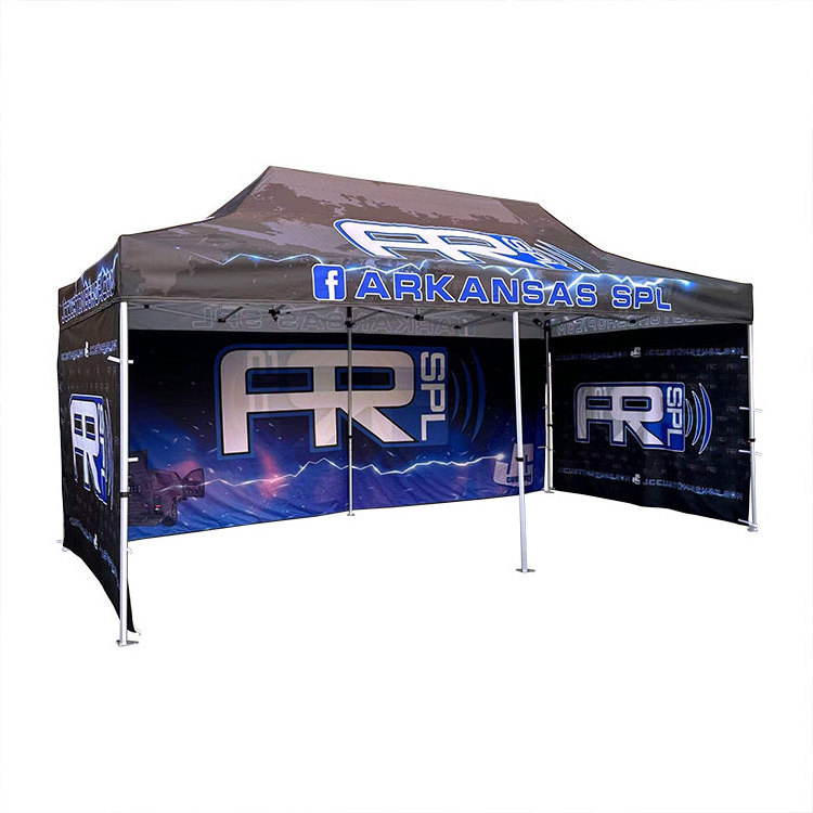 Custom 10X20ft Advertising Aluminum Waterproof Folding Gazebo Event Stretch Outdoor Pop Up Canopy Marquee Event tent