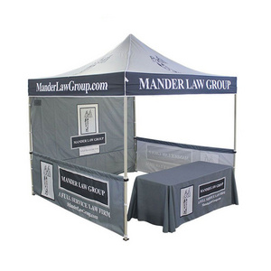 10x10 Pop Up Outdoor Shop Marketing Tent Promotion Foldable Canopy Tent Exhibition Event Advertising Tent