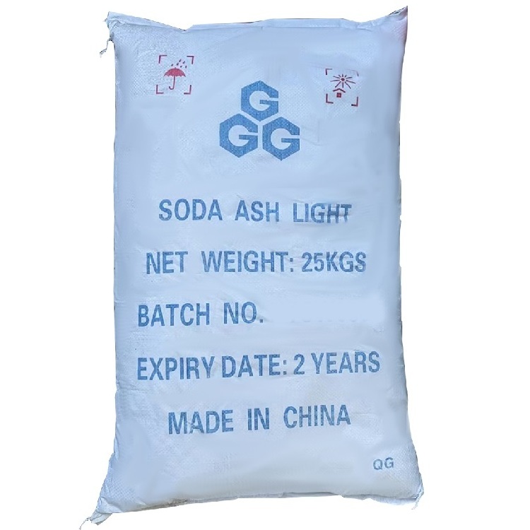 Factory Price Soda Ash Dense for Detergent Potassium-bicarbonate Food Grade Granular 2 Years Sodium Carbonate Na2co3 99.2% Min