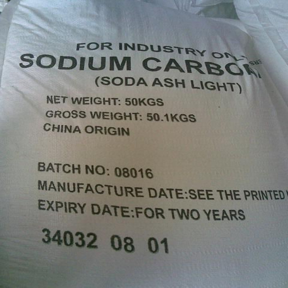 Factory Supply Soda Ash for Detergent Chinese Industrial White Double Ring Sodium Bicarbonate Food Grade Carbonate Na2co3 11.6