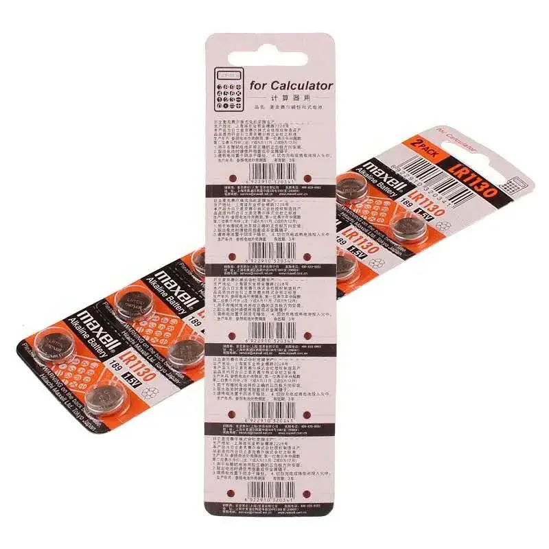 LR44 1130 Lr41 Alkaline button battery 0 mercury battery ag13 alkaline button cell lr44 battery