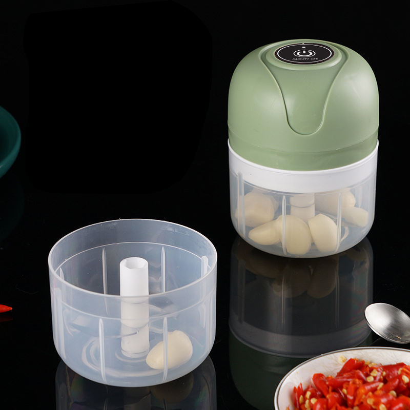 Cordless Electric Garlic Mincer Mini Food Processor Onion Vegetable Chopper