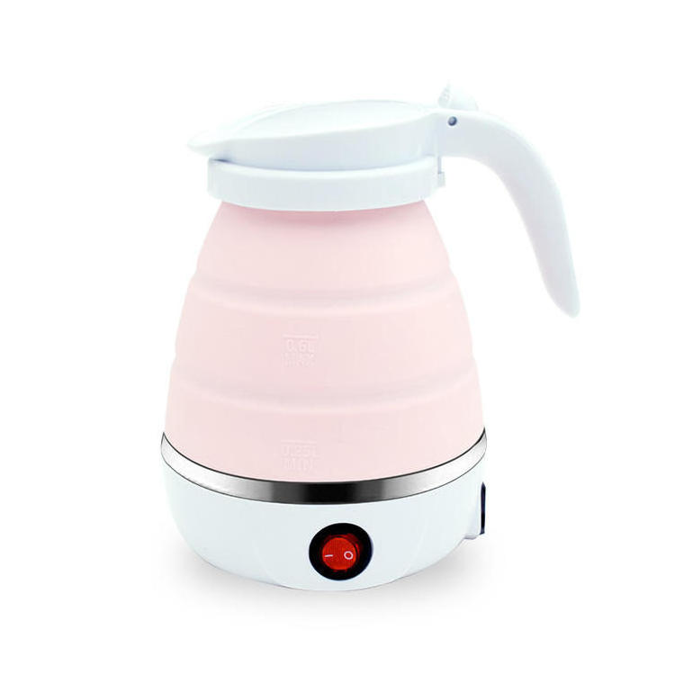 Hot Selling 304 Stainless portable electric kettle- Foldable Silicone Water Boiler