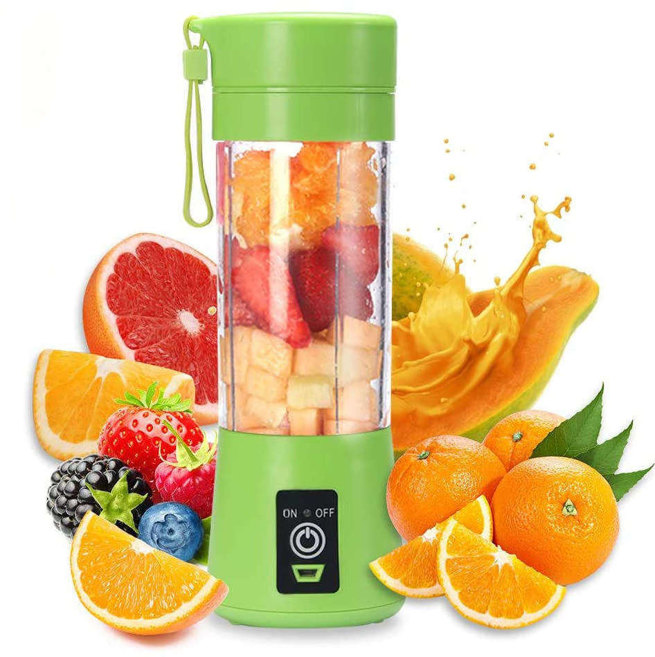 Home Kitchen Accessories Electric Mini USB 6 Blades Juicer Cup Machine Portable Fruit Kitchen Tools Bottle Juicer Blender