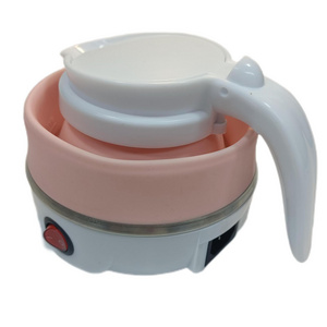 Hot Selling 304 Stainless portable electric kettle- Foldable Silicone Water Boiler