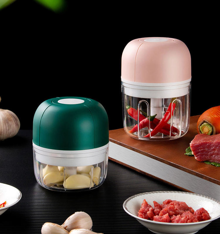 Kitchen Garlic Vegetable Cutter Meat Usb Food Processor Wireless Mini Electric Food Chopper