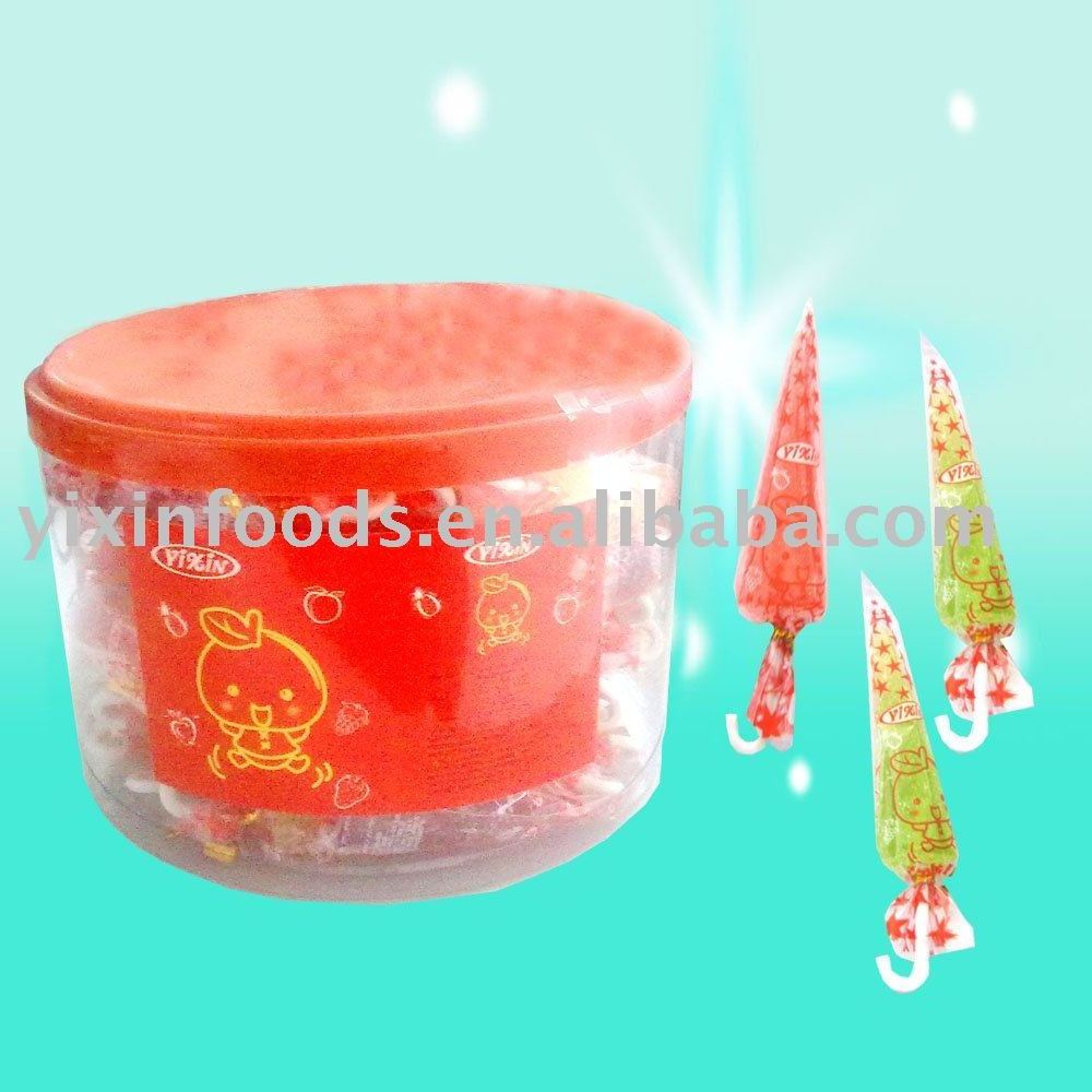 Umbrella jelly Soft gummy gelatine free Candy