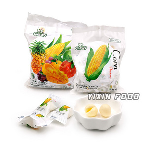 wholesale milk my chewy candy mix fruit corn flavor soft gummy candy