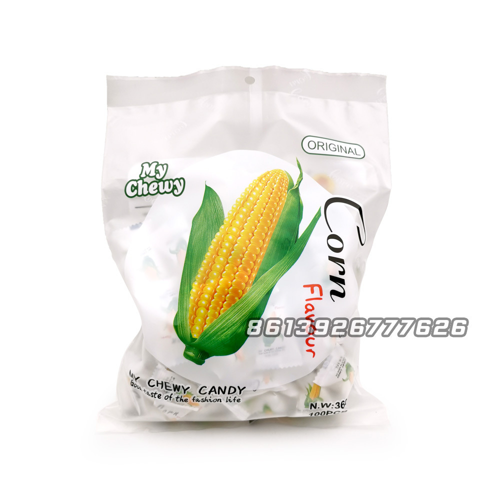 wholesale milk my chewy candy mix fruit corn flavor soft gummy candy