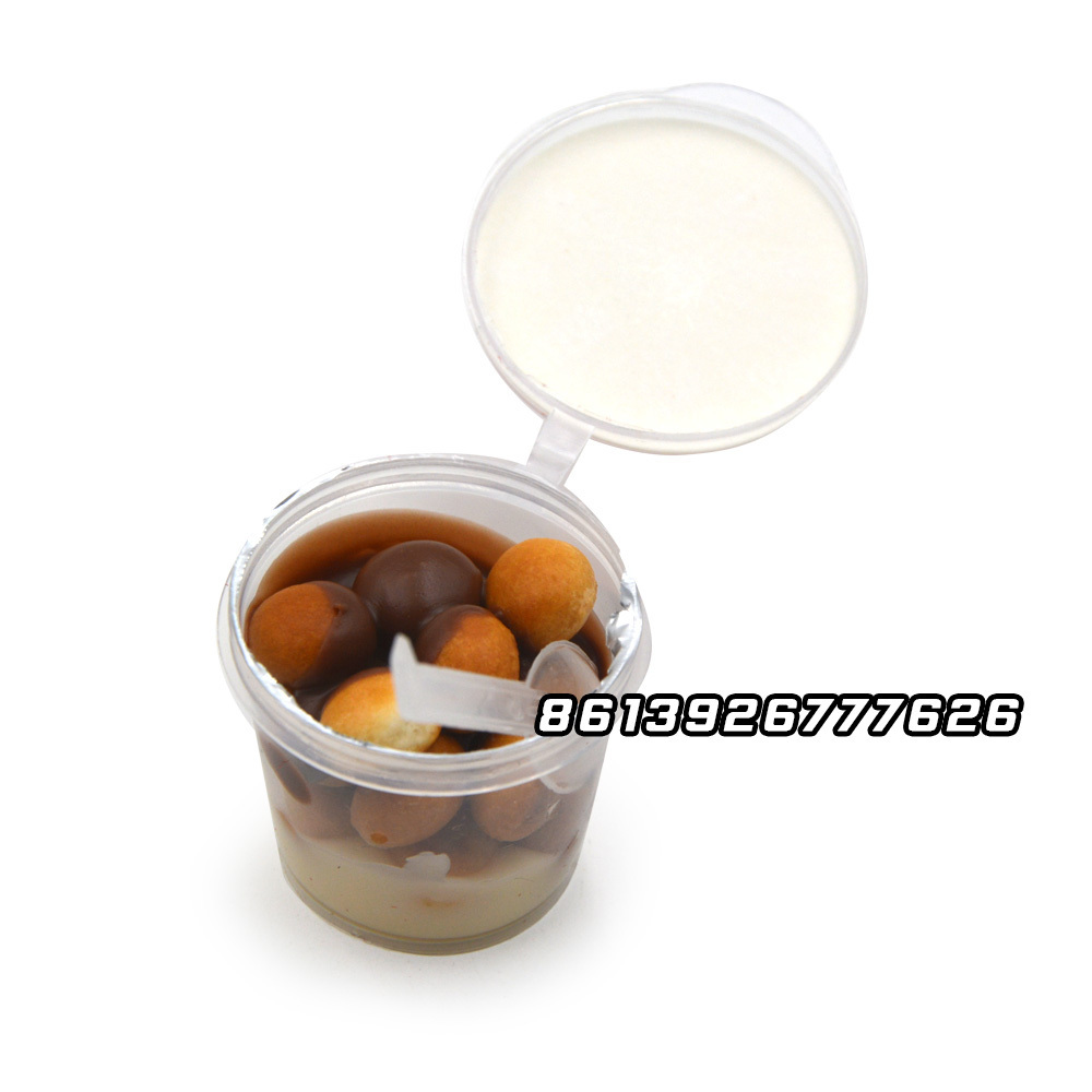 High quality 30pcs happy star mini chocolate biscuit ball cup