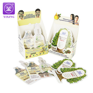 Yixing Custom Printing Face Cream Sachet Cosmetic Sample Special-shaped Bag Three Side Sealed Packaging Mylar Bag