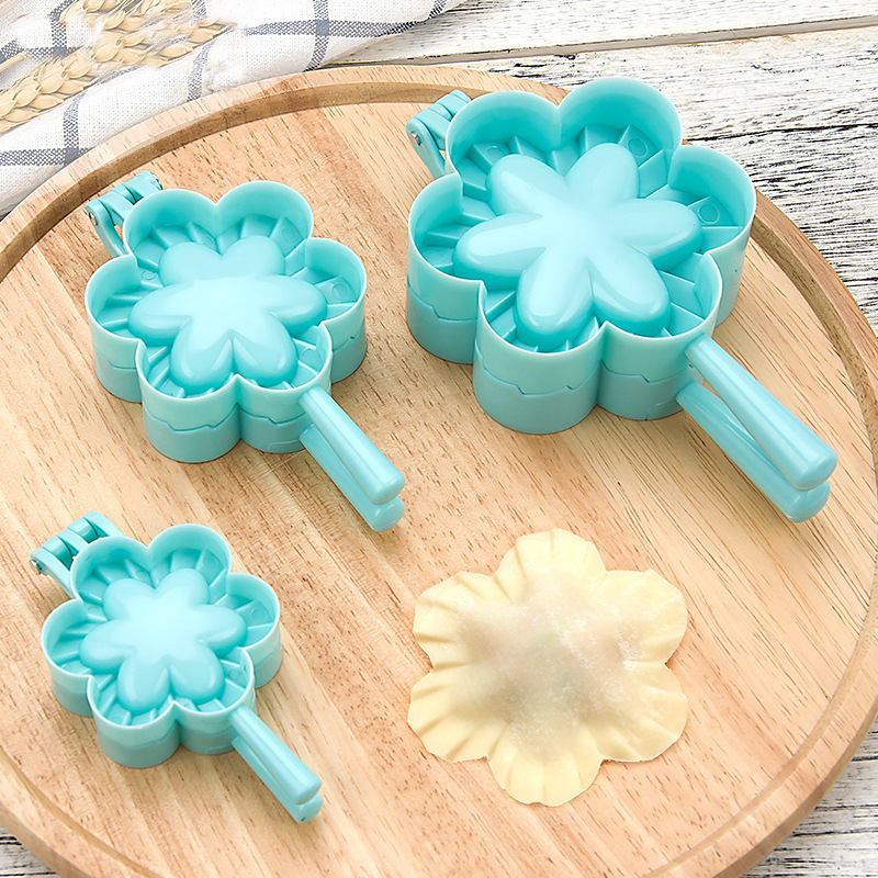 Kitchen Tools Flower Butterfly Shape Manual Plastic Empanada Press Dumpling Mould Dumpling Maker Mold Set