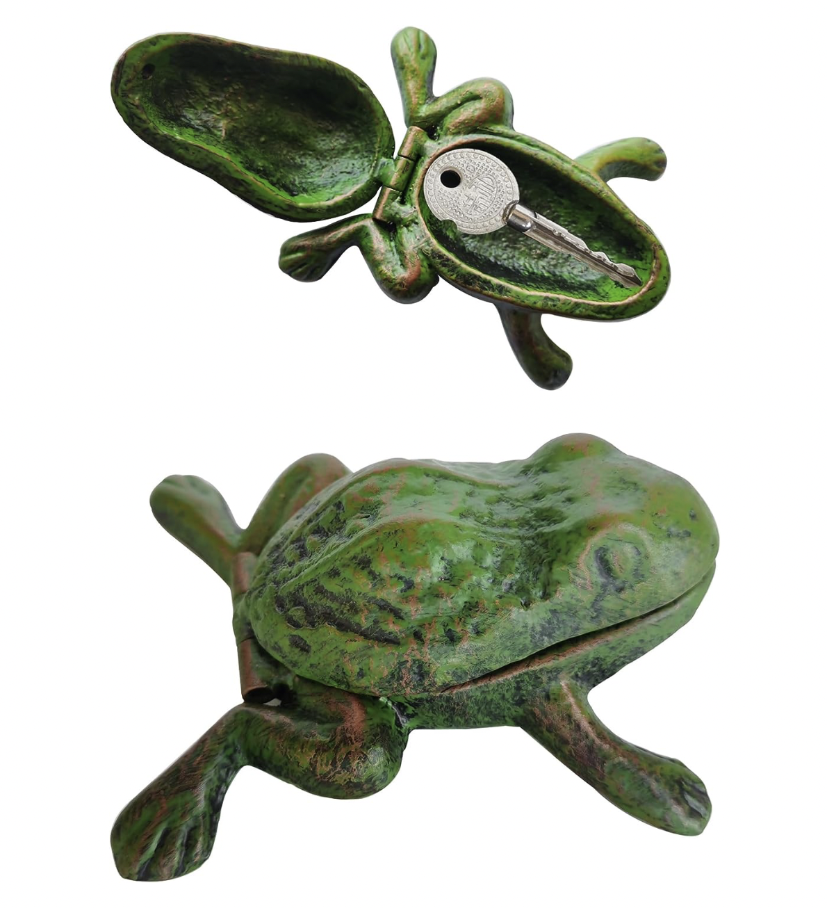 Frog Key Hider Hide a Key Outdoor Garden Decoration Frog Statues welcome customized design