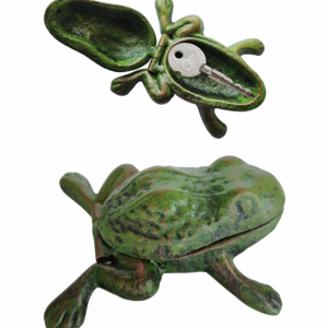 Frog Key Hider Hide a Key Outdoor Garden Decoration Frog Statues welcome customized design