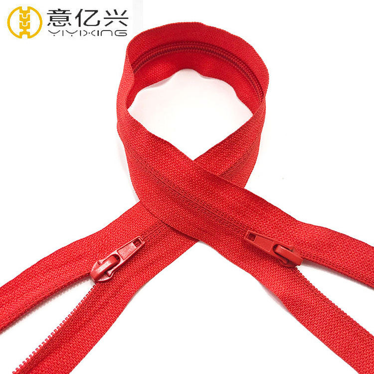 #3 #5 Cheap Open End Zipper In China Nylon Coil Zipper Reverse Coil Zipper