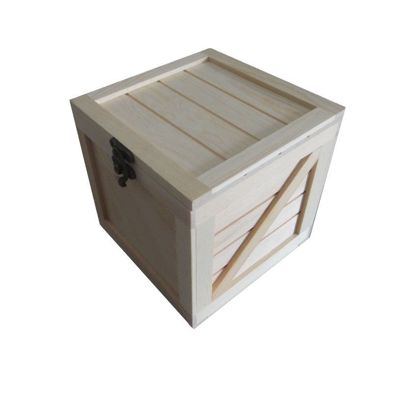 Mini Solid Wooden Crate wood shipping crates for sale