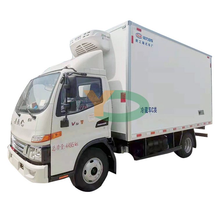 Freezer Food Storage Boxes Refrigerated Truck Diesel Vehicle Transmission Refrigerator Trucks