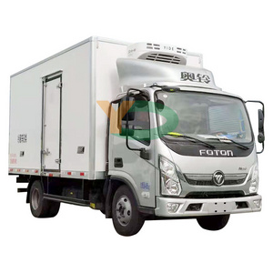 Frozen Food Transport Freezer Vehicle Insulated Van Car 6 Cbm Refrigerated Trucks Cargo Ice Cream Refrigerator Truck