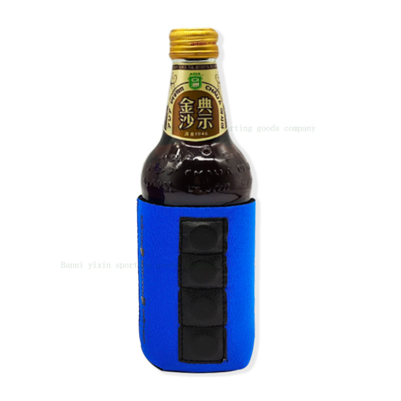 Tin Beer Water Bottle Holder Magnetic Can Cooler Sleeve Kooizes 4 Magnets Neoprene Beer 12 oz Regular Size