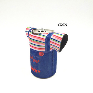 T Shirt shaped Custom Sublimation Collapsible Neoprene Can Cooler Beer Sleeve Stubby Beer Can Holder